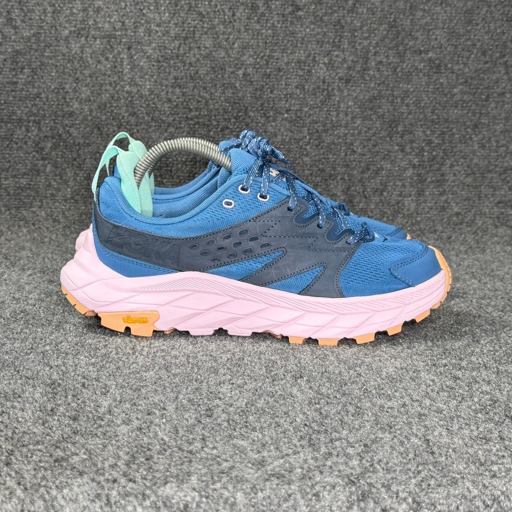 Hoka Anacapa Breeze Low Hiking Shoes Women's 9 Foggy Night Pale Rose Athletic